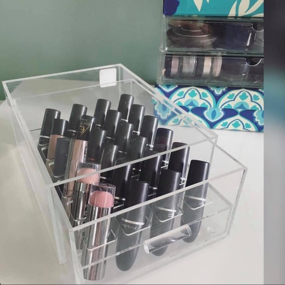 The Container Store Other - Container Store Acrylic Cube Lipstick Organizer